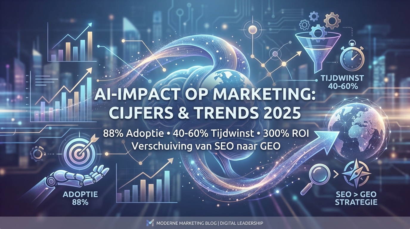 Wat is de impact van AI op moderne marketing? (Cijfers & Trends 2025)